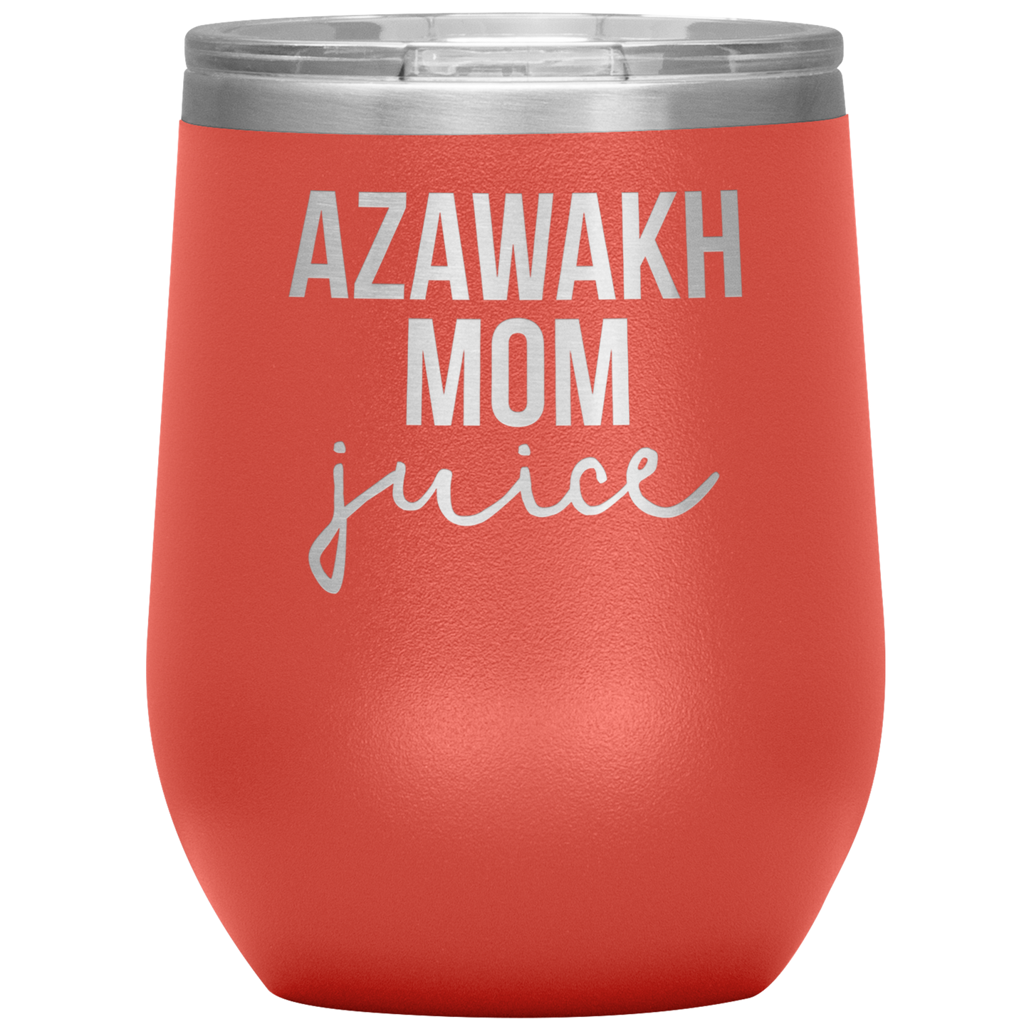 Azawakh Mom Wine Tumbler, Funny Travel Wine Cup, Birthday Gifts for Men and Women