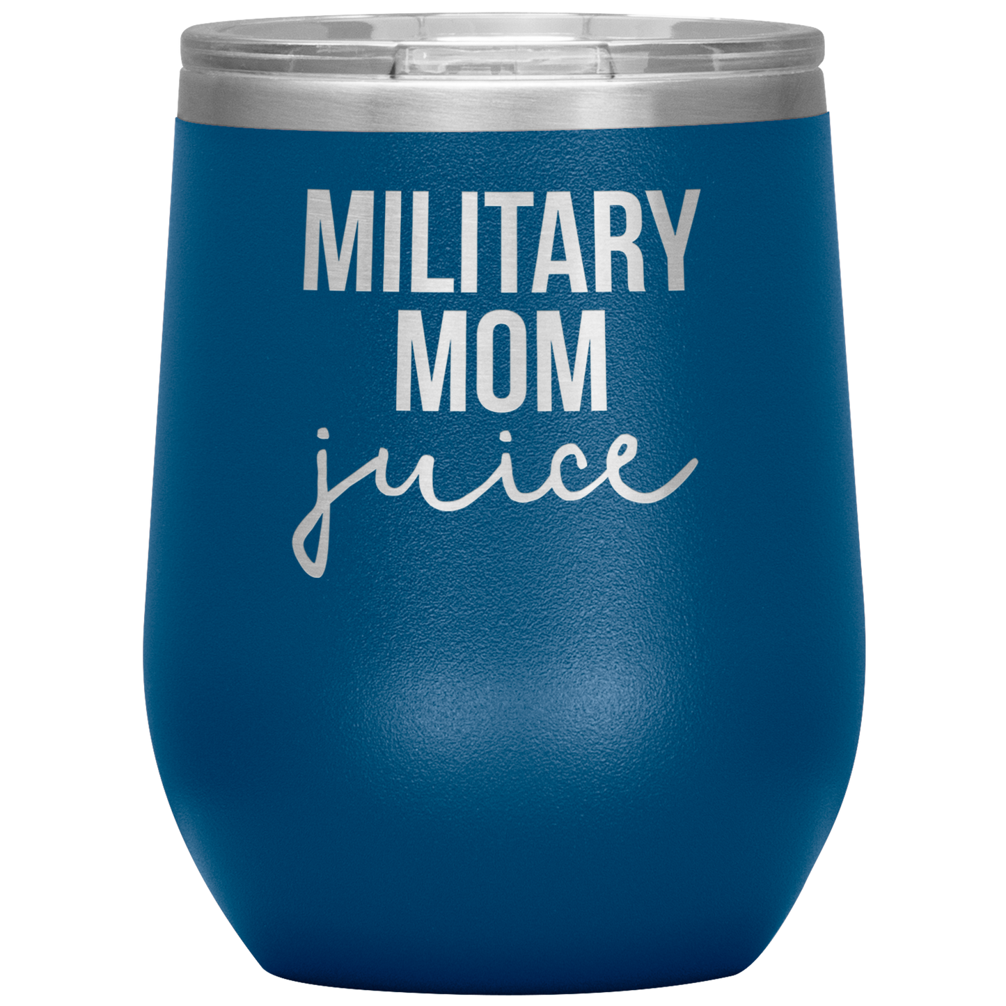 Military Mom Wine Tumbler, Military Mom Gifts, Travel Wine Cup, Birthday Gifts for Men and Women