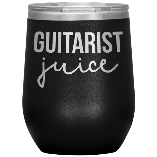 Guitarist Wine Tumbler, Guitarist Gifts, Travel Wine Cup, Birthday Gifts for Men and Women