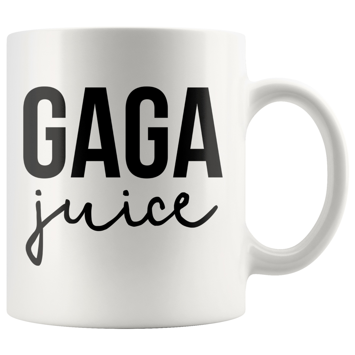 Gaga Gifts, Coffee Mug, Two Tone Accent Cup, Birthday Gift for Men and Women