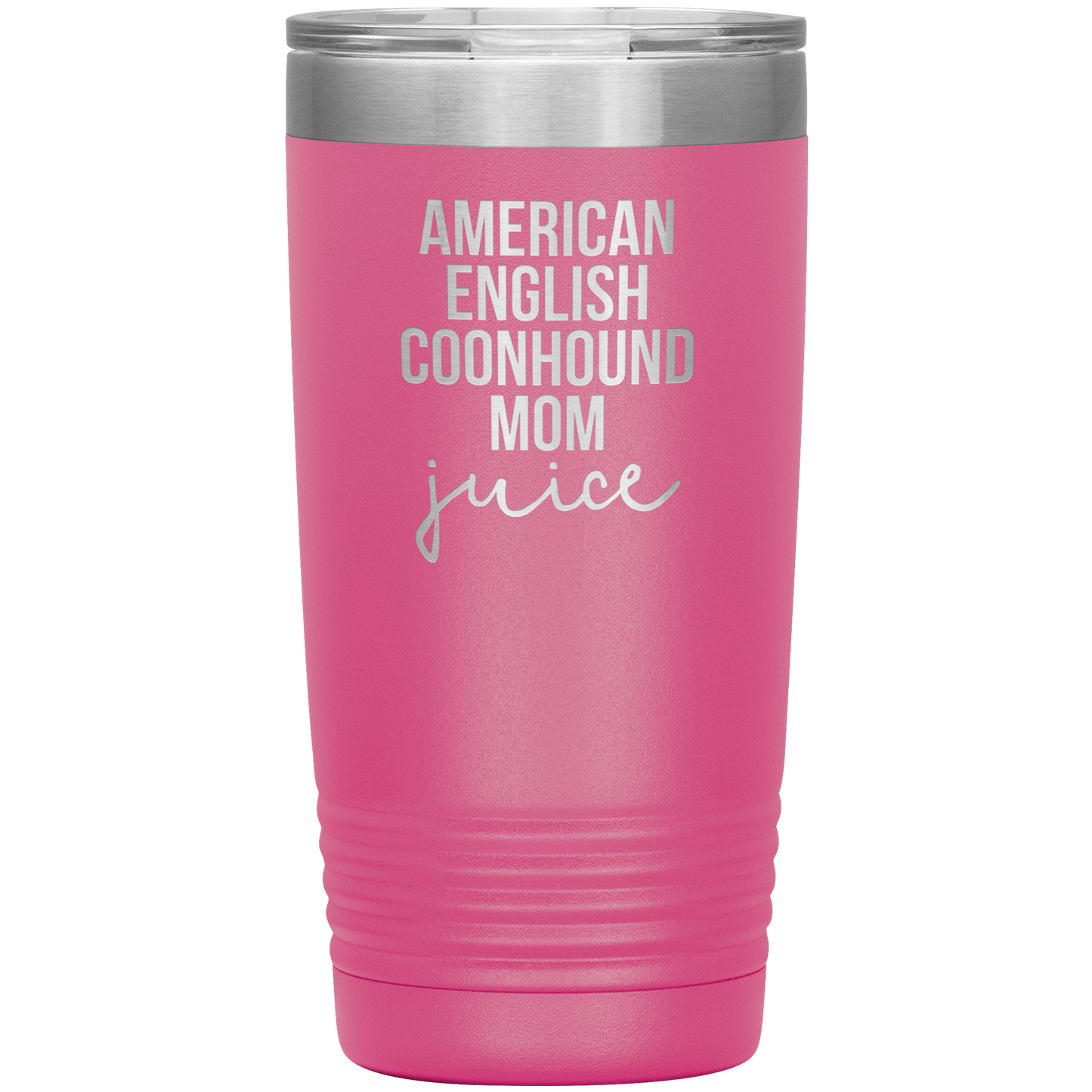 American English Coonhound Mom Tumbler, Funny Travel Coffee Mug, Birthday Gifts for Men and Women