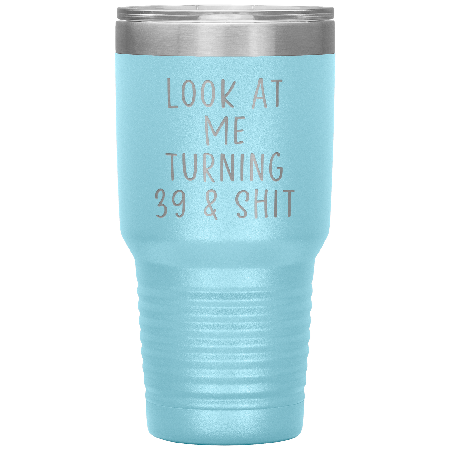 39th Birthday Tumbler, 39th Birthday Gifts, Travel Coffee Mug, Birthday Gifts for Men and Women