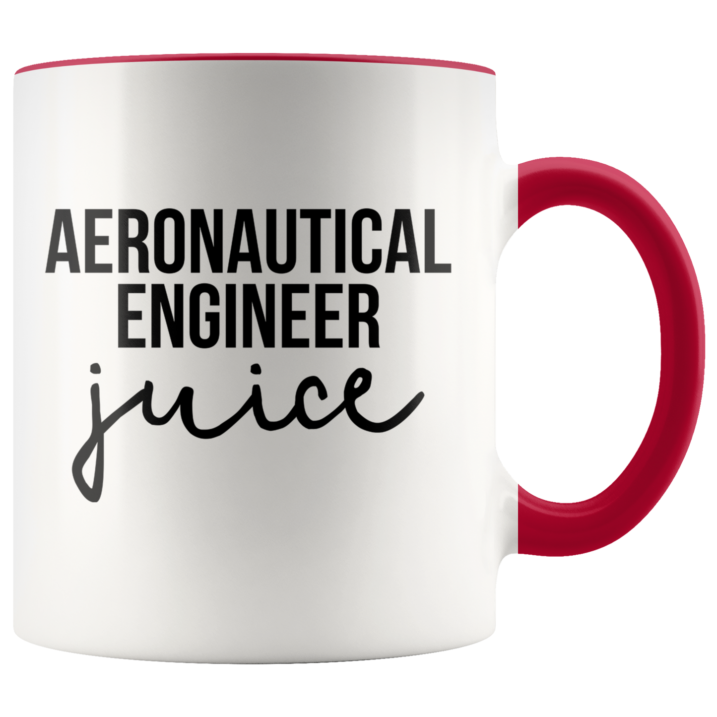 Aeronautical engineer Gifts, Coffee Mug, Two Tone Accent Cup, Birthday Gift for Men and Women