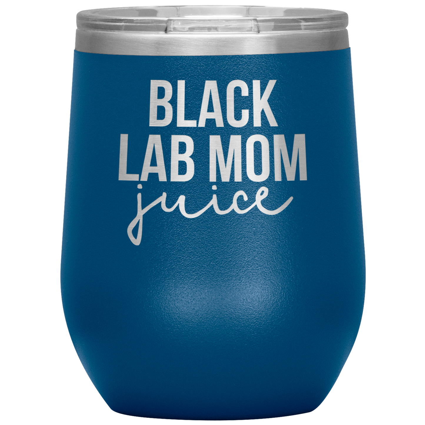 Verre de vin de maman de laboratoire noir, cadeaux de maman de laboratoire noirs, tasse de vin de voyage, cadeaux d'anniversaire pour les hommes et les femmes