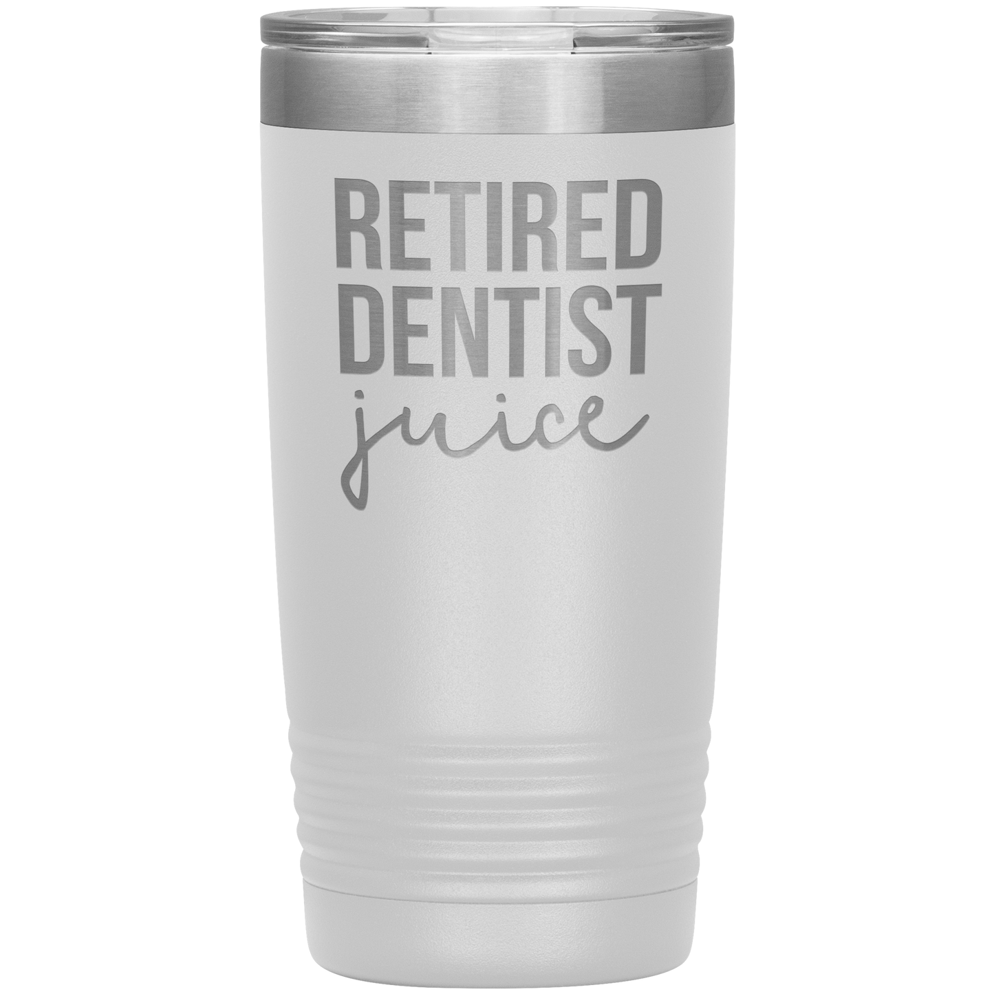 Retired Dentist Tumbler, Retired Dentist Gifts, Travel Coffee Mug, Birthday Gifts for Men and Women