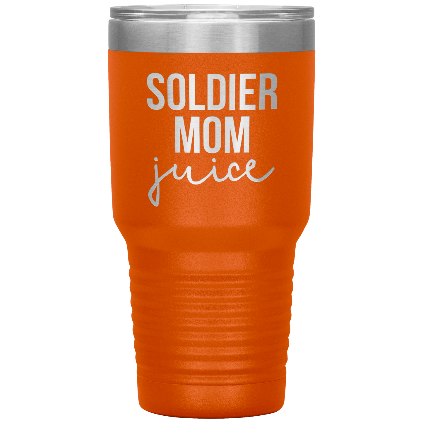 Soldat Maman Tumbler, Soldier Mom Cadeaux, Travel Coffee Mug, Cadeaux d’anniversaire pour les hommes et les femmes