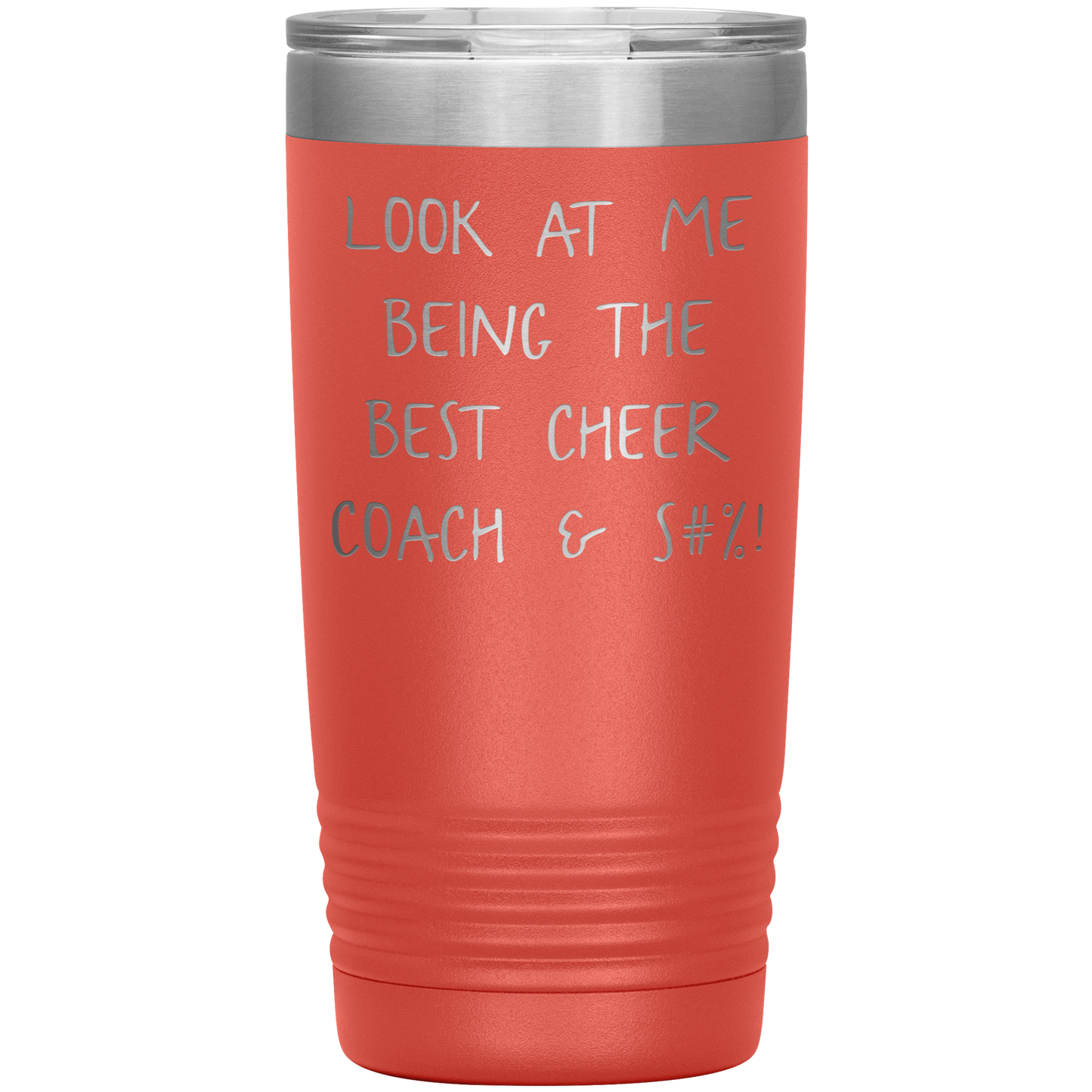 Cheer Coach Tumbler, Mortician Travel Coffee Mug, Cheer Coach Gifts, Birthday Gift Ideas for Men and Women