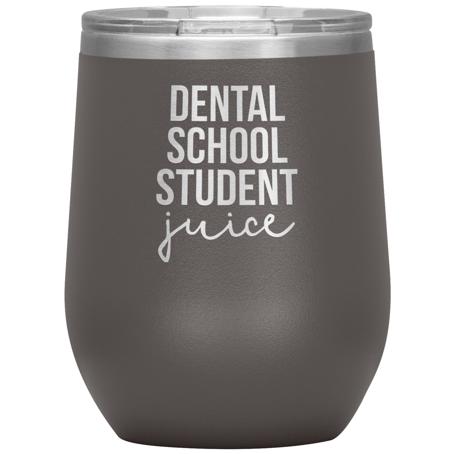 Dental School Student Wine Tumbler, Dental School Student Gifts, Travel Wine Cup, Birthday Gifts for Men and Women