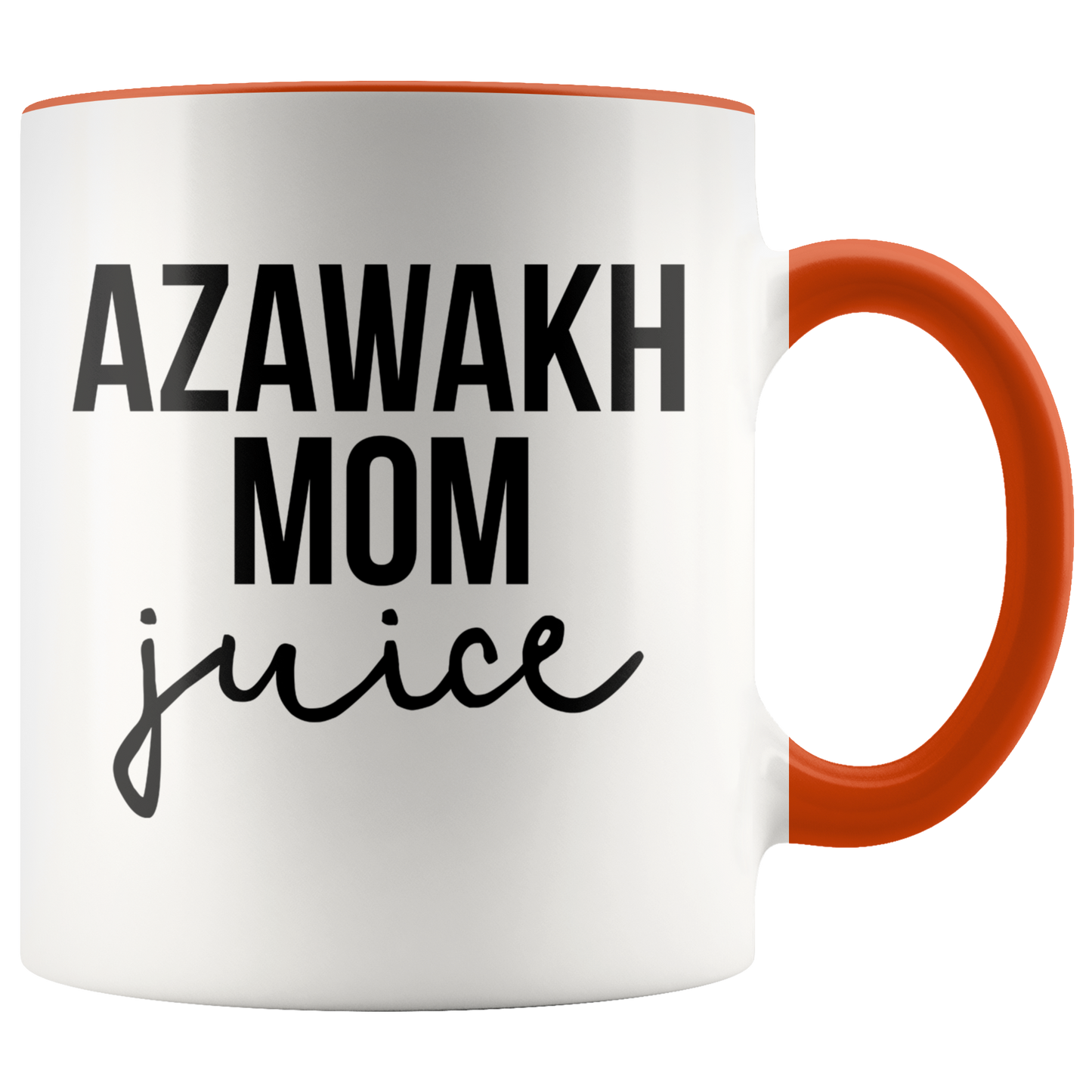 Azawakh Mom Gifts, Coffee Mug, Two Tone Accent Cup, Birthday Gift for Men and Women