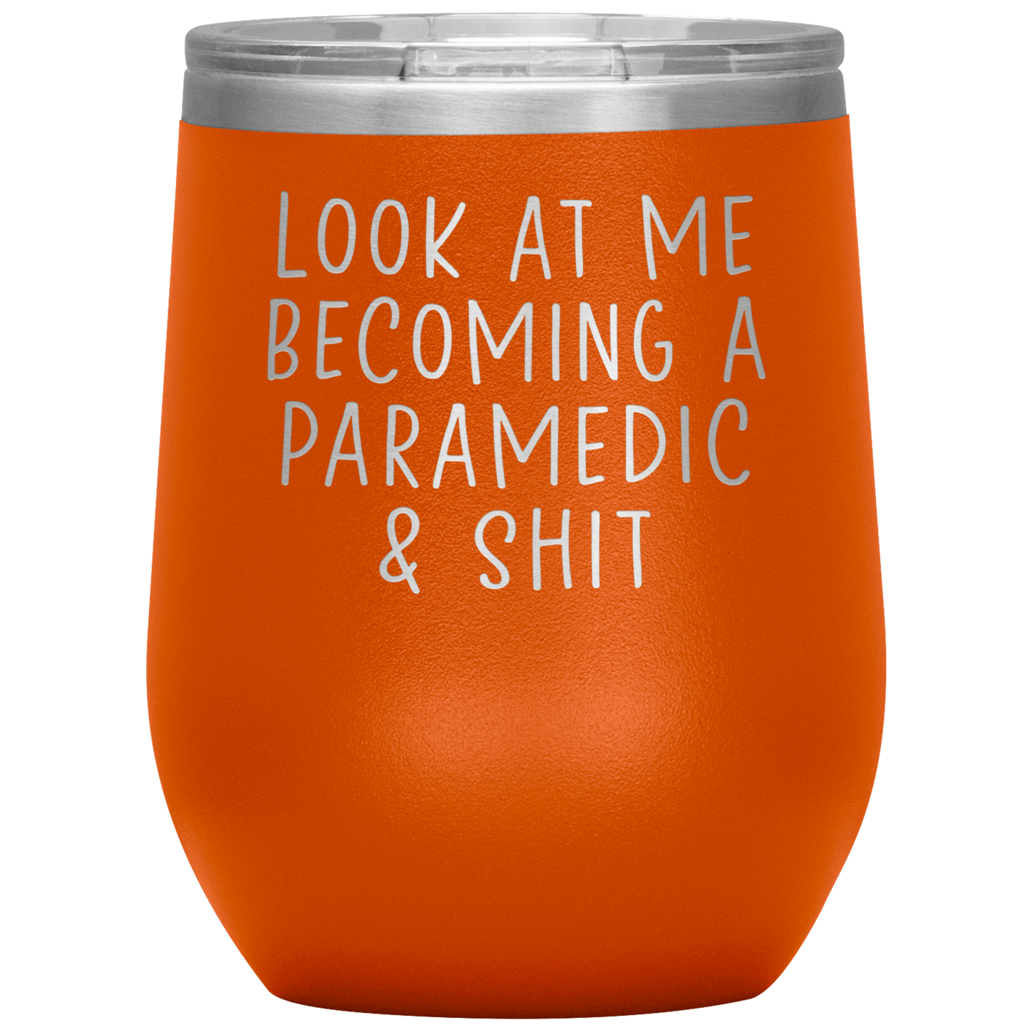 Paramedic Graduation Wine Tumbler, Paramedic Graduation Gifts, Travel Wine Cup, Birthday Gifts for Men and Women