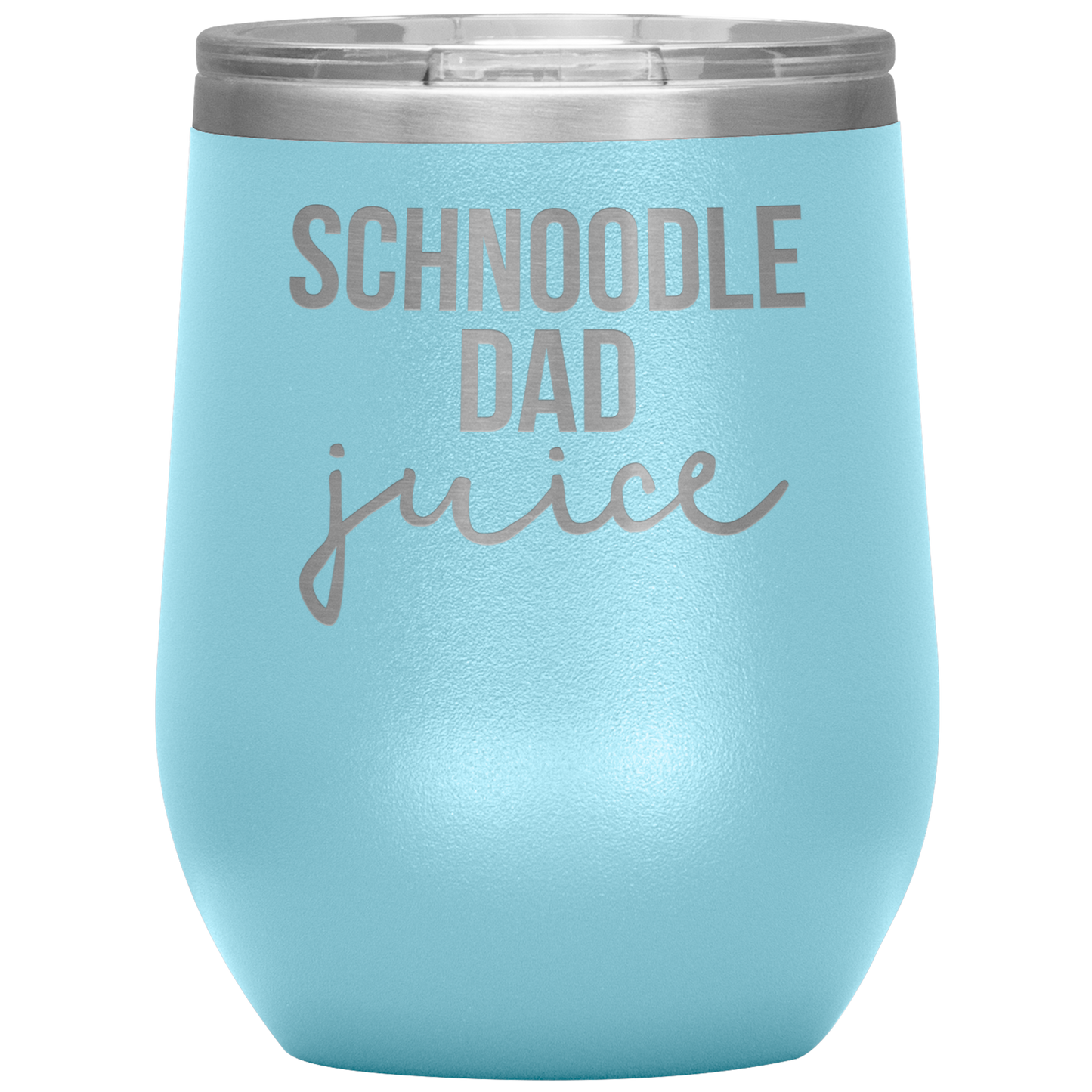 Schnoodle Dad Wine Tumbler, Schnoodle Dad Gifts, Travel Wine Cup, Birthday Gifts for Men and Women