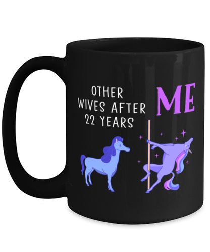 22nd Anniversary Coffee Mug Ceramic Cup