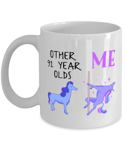 91st Birthday Coffee Mug Ceramic Cup