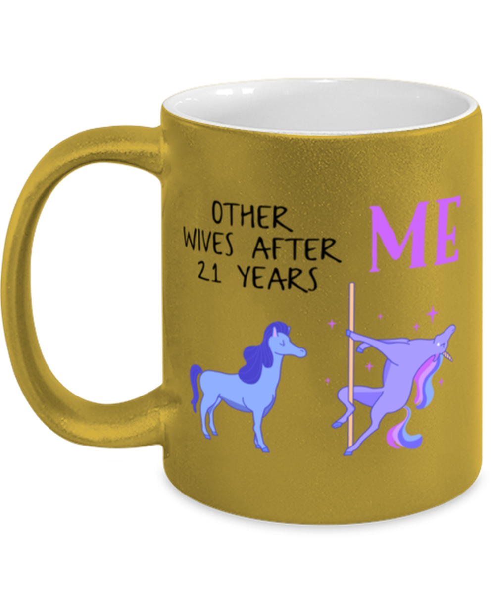 21st Anniversary Coffee Mug Ceramic Cup