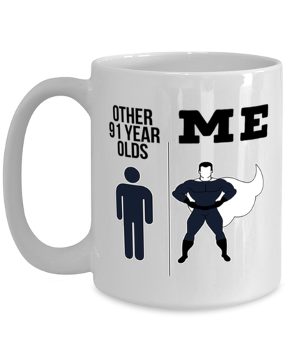 91st Birthday Coffee Mug Ceramic Cup