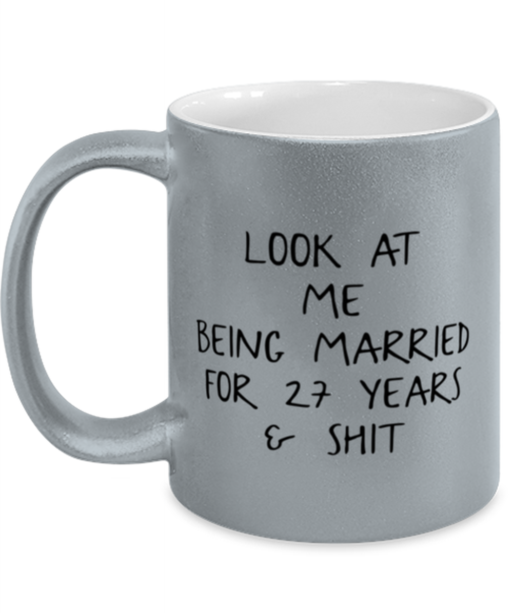 27th Anniversary Coffee Mug Ceramic Cup