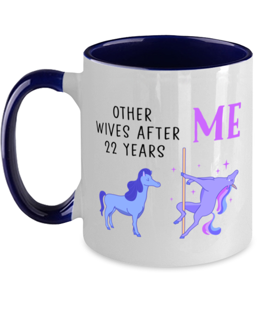 22nd Anniversary Coffee Mug Ceramic Cup