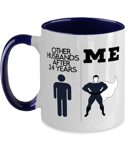 24th Anniversary Coffee Mug Ceramic Cup