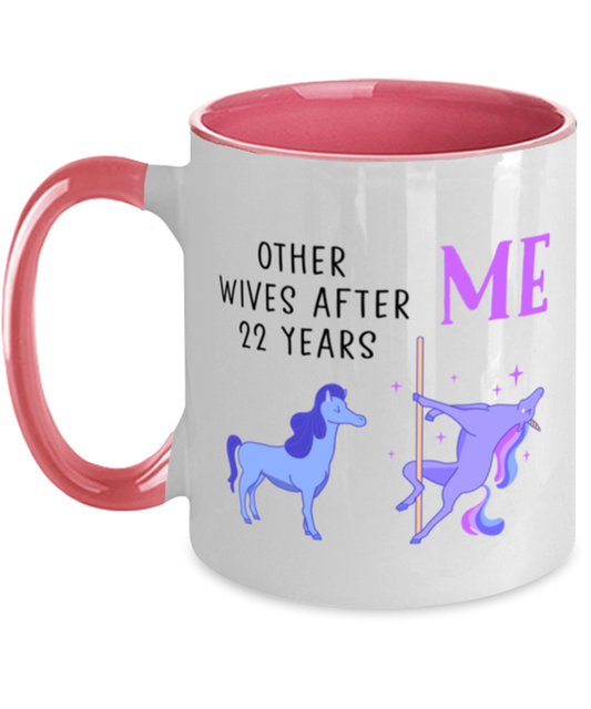 22nd Anniversary Coffee Mug Ceramic Cup