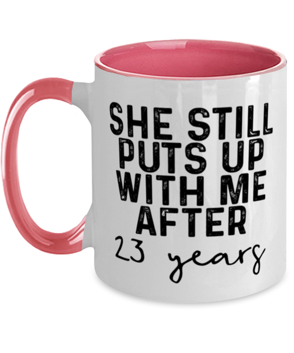 23rd Anniversary Coffee Mug Ceramic Cup