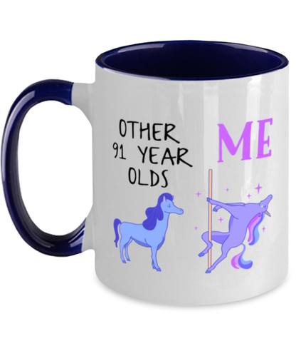 91st Birthday Coffee Mug Ceramic Cup