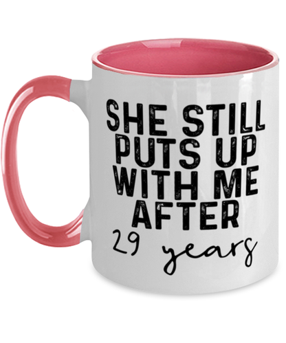 29th Anniversary Coffee Mug Ceramic Cup