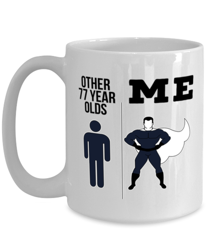 77th Birthday Coffee Mug Ceramic Cup