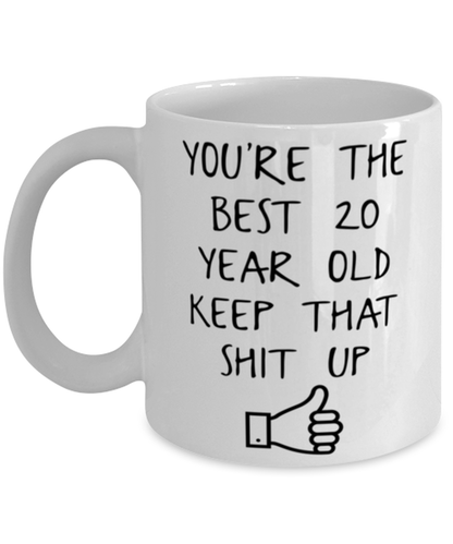 20th Birthday Coffee Mug Ceramic Cup