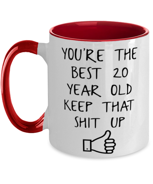 20th Birthday Coffee Mug Ceramic Cup