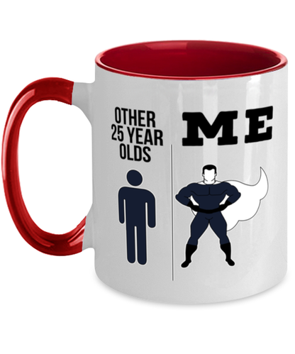 25th Birthday Coffee Mug Ceramic Cup