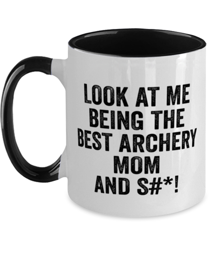 Archery Mom Coffee Mug Ceramic Cup