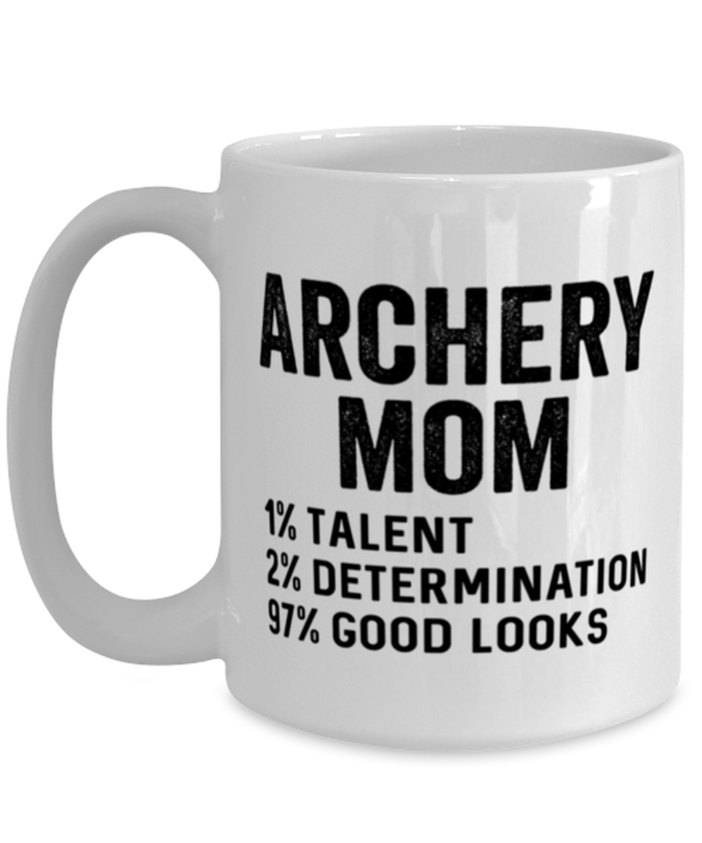 Archery Mom Coffee Mug Ceramic Cup