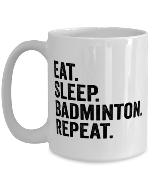 Badminton Coffee Mug Ceramic Cup