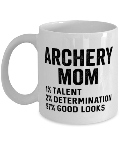 Archery Mom Coffee Mug Ceramic Cup