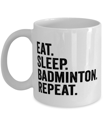 Badminton Coffee Mug Ceramic Cup