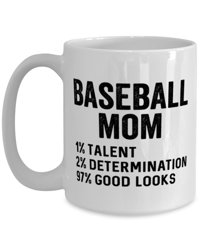 Baseball Mom Coffee Mug Ceramic Cup