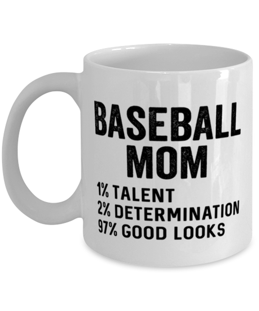 Baseball Mom Coffee Mug Ceramic Cup