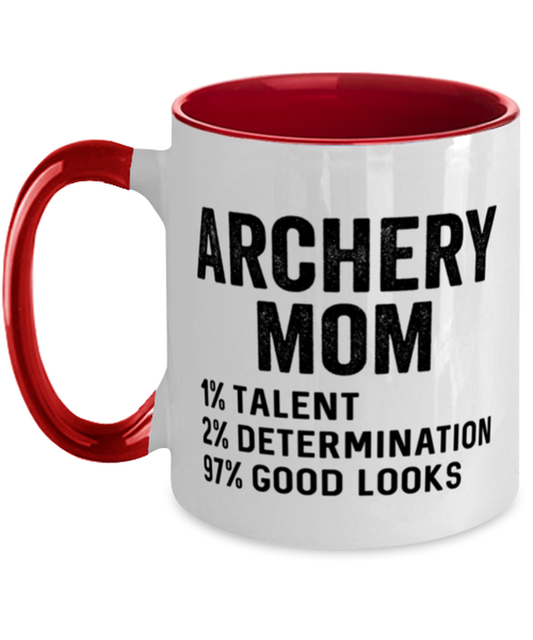 Archery Mom Coffee Mug Ceramic Cup