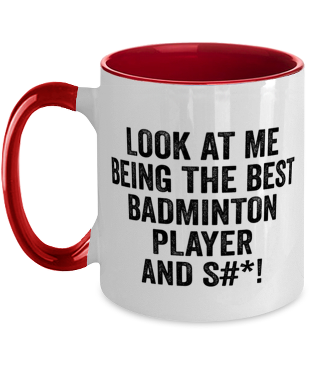 Badminton Coffee Mug Ceramic Cup