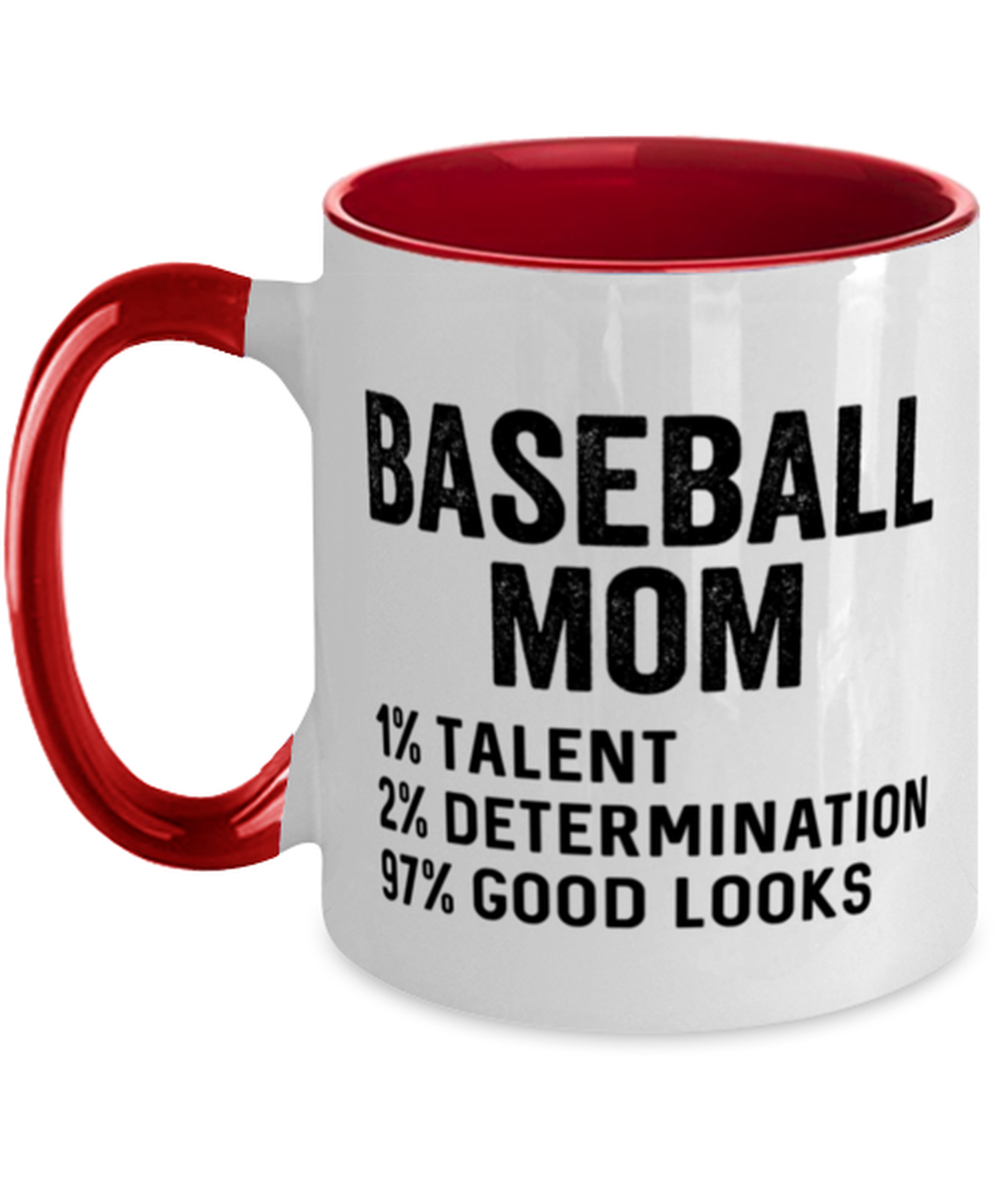 Baseball Mom Coffee Mug Ceramic Cup