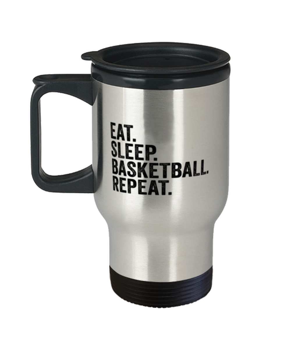 Basketball Travel Coffee Mug Tumbler Cup