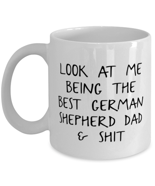 German Shepherd Dad Coffee Mug Ceramic Cup