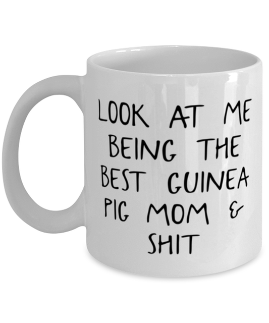 Guinea Pig Mom Coffee Mug Ceramic Cup