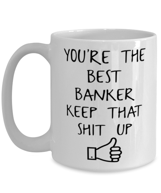 Banker Coffee Mug Ceramic Cup