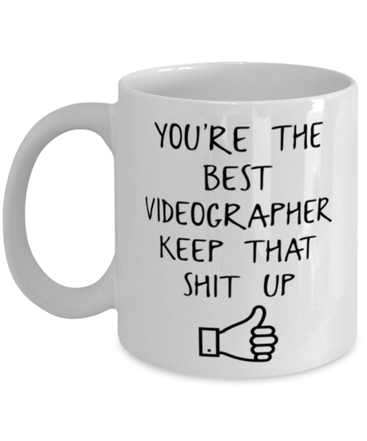 Videographer Coffee Mug Ceramic Cup