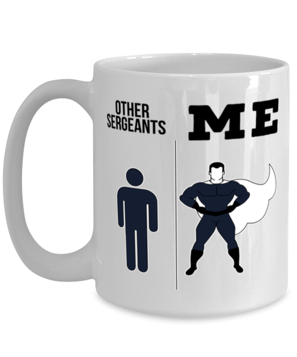 Sergeant Coffee Mug Ceramic Cup