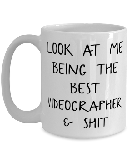 Videographer Coffee Mug Ceramic Cup