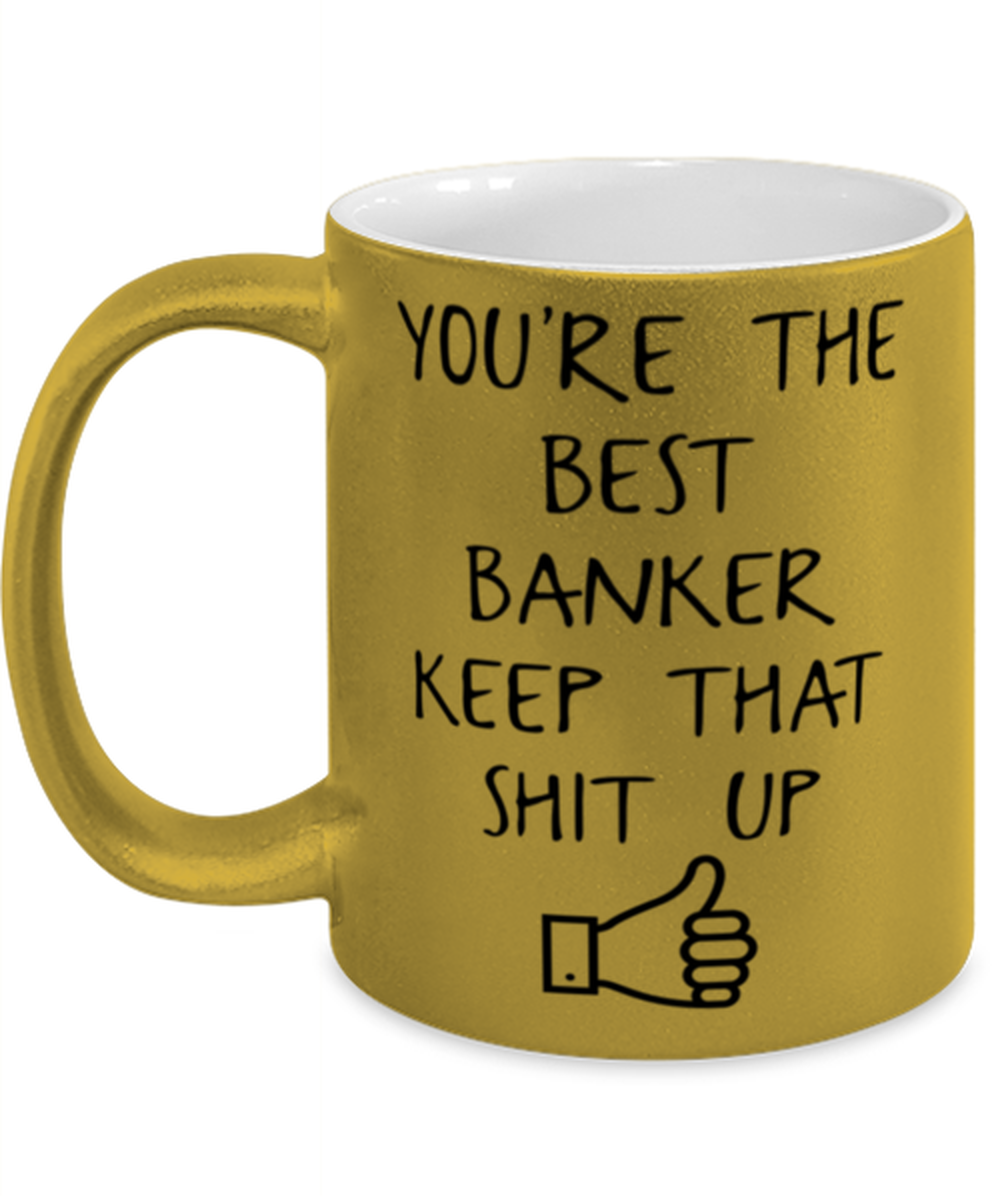 Banker Coffee Mug Ceramic Cup