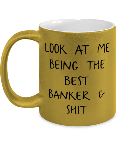 Banker Coffee Mug Ceramic Cup