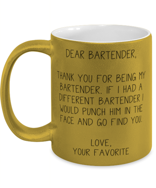 Bartender Coffee Mug Ceramic Cup